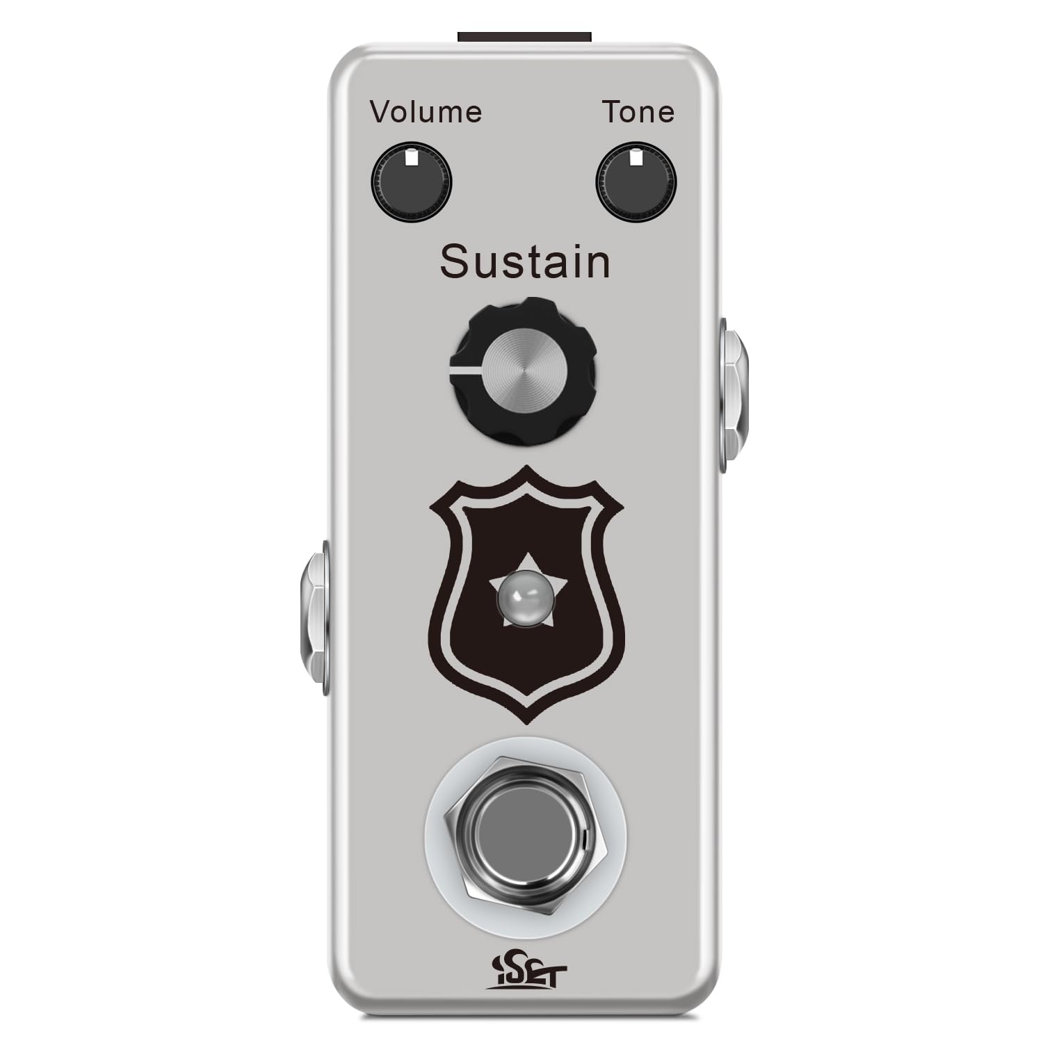 Pedal de Efectos ISET Fuzz eléctrico True Bypass para Guitarra y Bajo