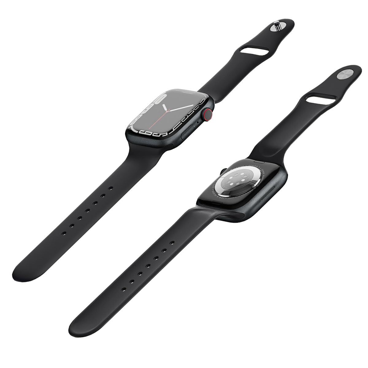 Reloj Inteligente Apple Watch Series 7 Aluminio Medianoche Correa Deportiva Reacondicionado
