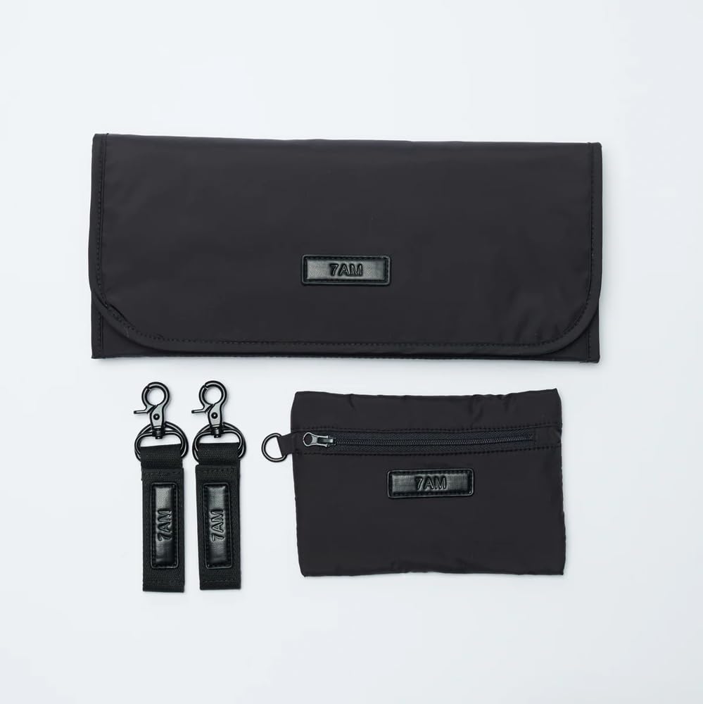 7 A.M. ENFANT Soho Diaper Bag, Negro