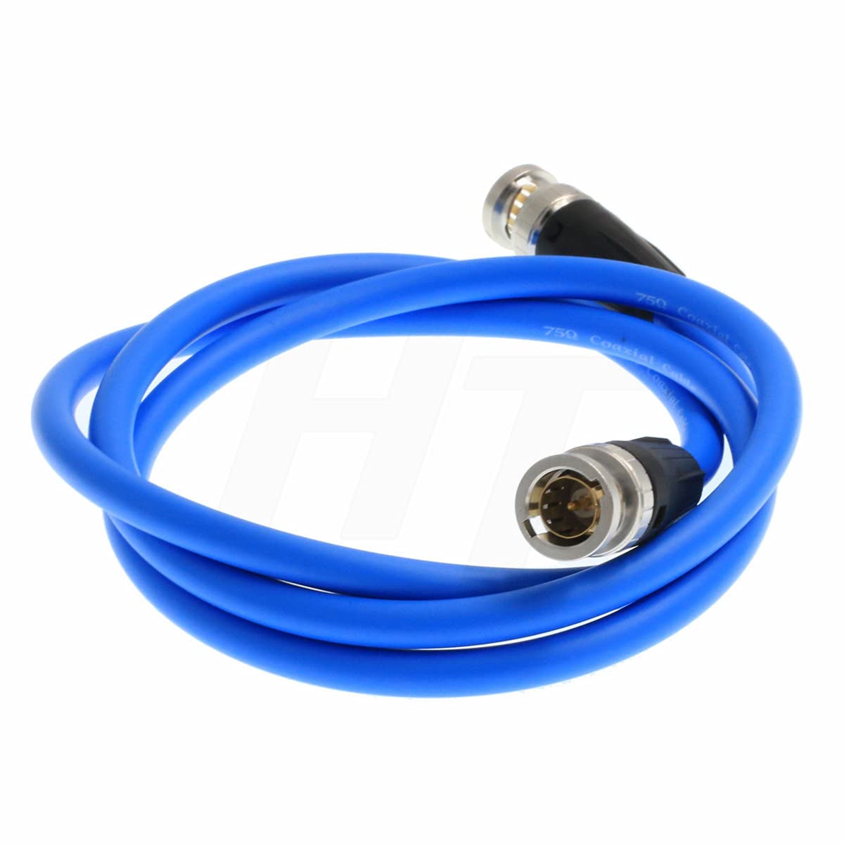 Cable Coaxial de Vídeo HT 12G SDI Azul para Monitor de Cámara 5M