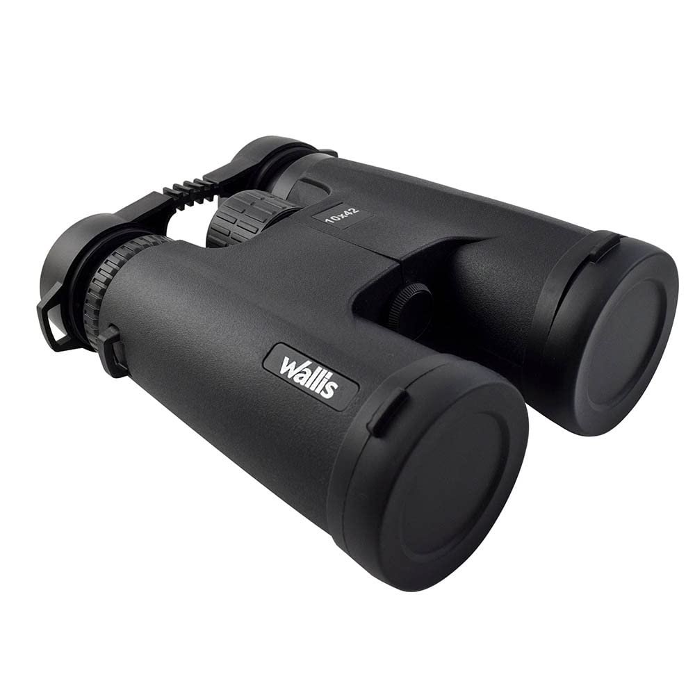 Binocular Compacto Tejado Wallis Negro 10 x 42 mm Revestimiento Green Multicapa