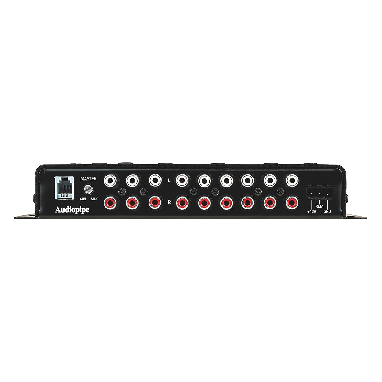 Audiopipe XV-6-V15 Crossover de Audio 6 Vías, 8 Entradas, 12 Salidas, Negro