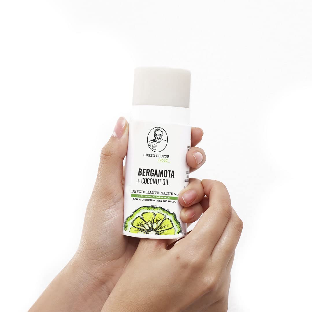 Green Doctor | Desodorante Natural Mix | Sin Aluminio | Sin Parabenos | Sin Alcohol | Mix de Aceites Esenciales | Kit 3 piezas | ¡Protección natural y frescura duradera para tu cuidado personal!