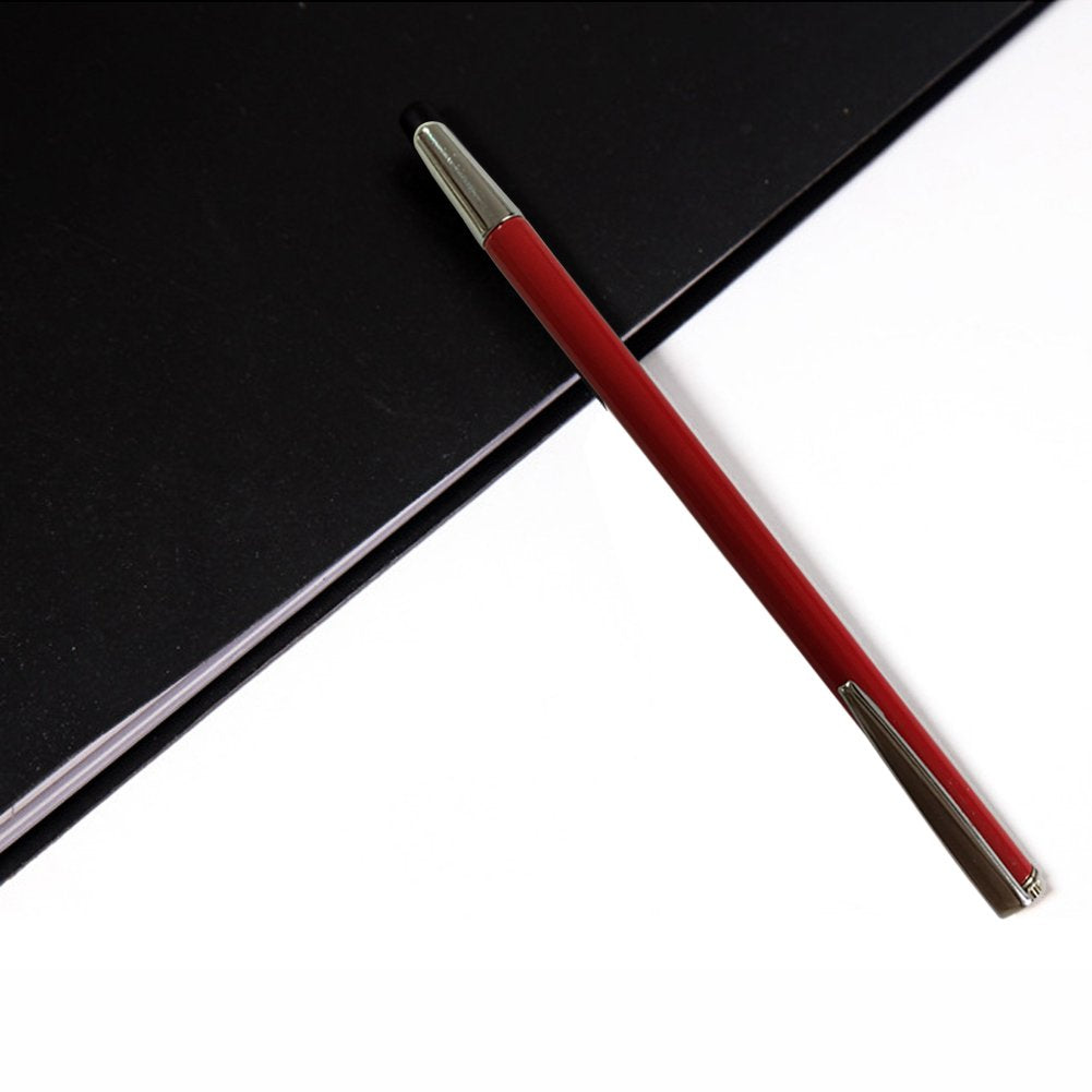 Puntero para Presentaciones Pointer Negro Mate con Detalle Cromo (Rojo)