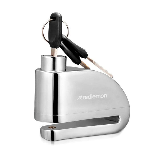 Candado Antirrobo Redlemon Negro con Alarma y Sensor de Movimiento para Bicicleta y Motocicleta Resistente a Salpicaduras