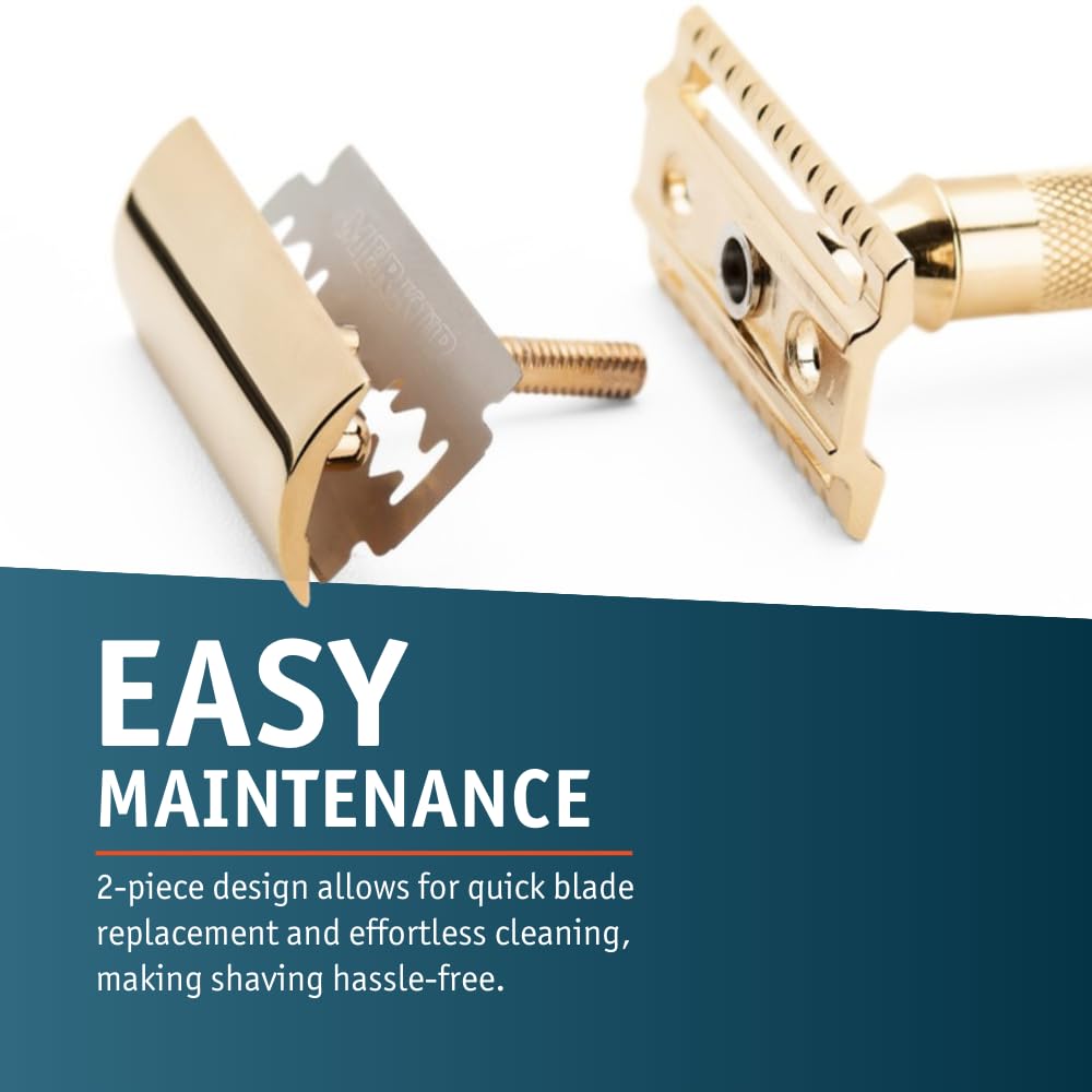 Merkur-Razor Double Edge Safety Razor Gold Plated