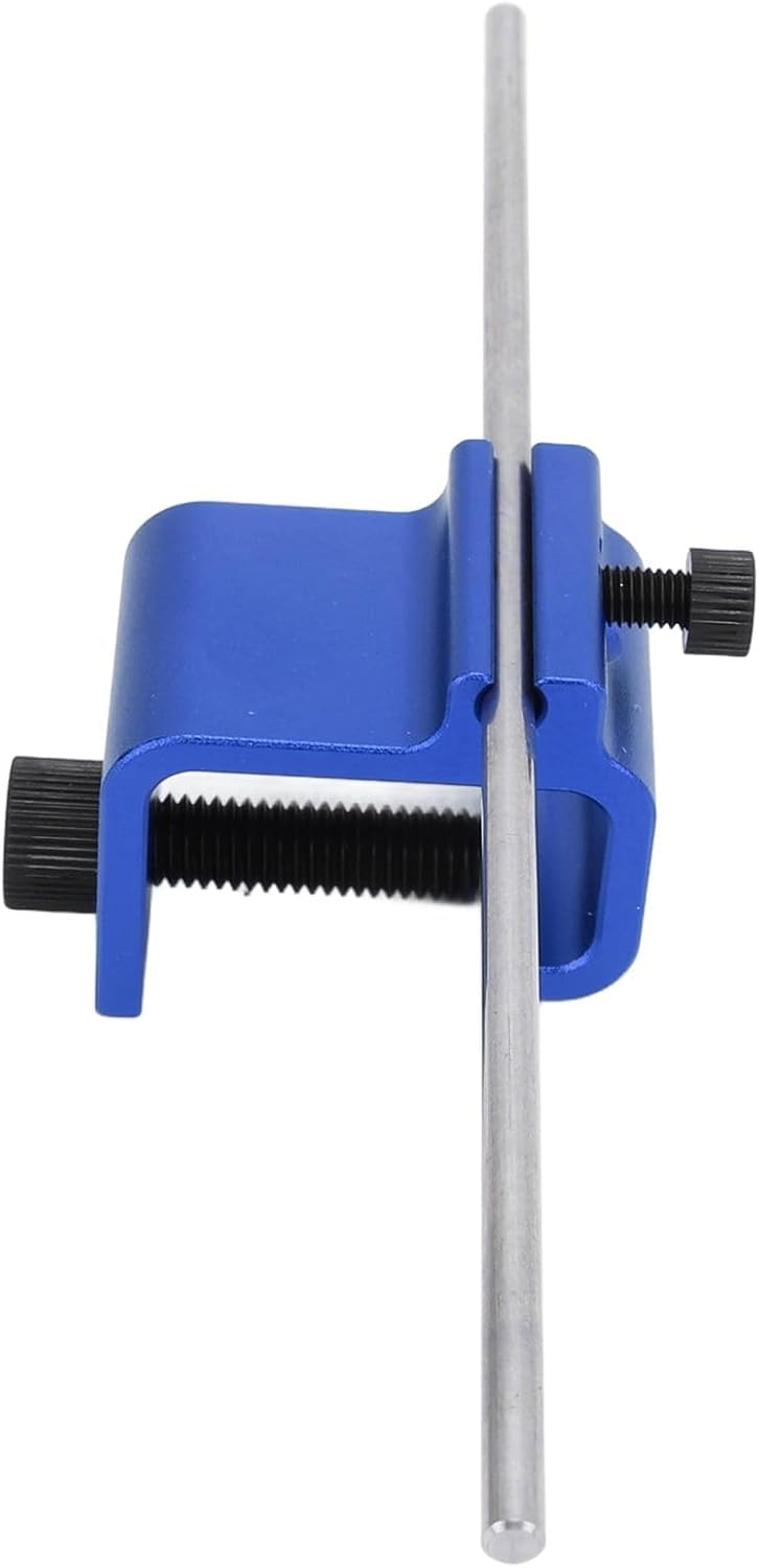 LimCryspp Herramienta de Alineación de Cadena de Motocicleta, Aleación de Aluminio, Herramienta de Alineación de Cadena Rápida y Fuerte, Fácil de Usar, Reparación Eficiente para (Azul)