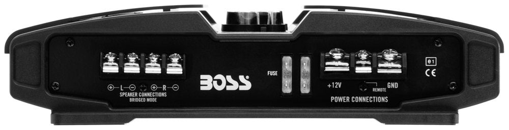Boss Audio PT1600B Phantom 1600W 2 Channel Full Range, Class A/B Amplifier