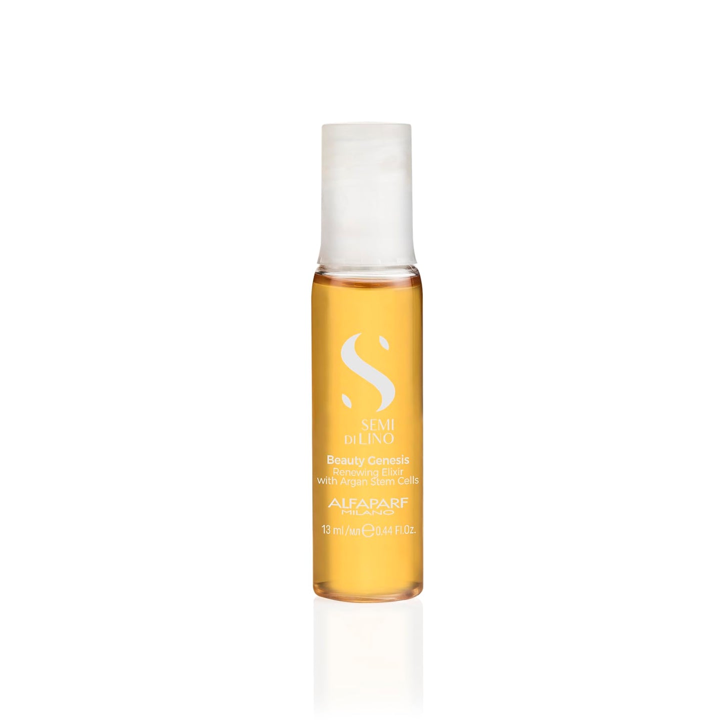 Pack de 12 Ampolletas Alfaparf Semi Di Lino Cellula Madre Beauty Genesis para Cabello. Tratamiento reparador y revitalizante con células madre. ¡Restaura tu cabello desde la raíz! Ideal para pelo dañado y sin vida.