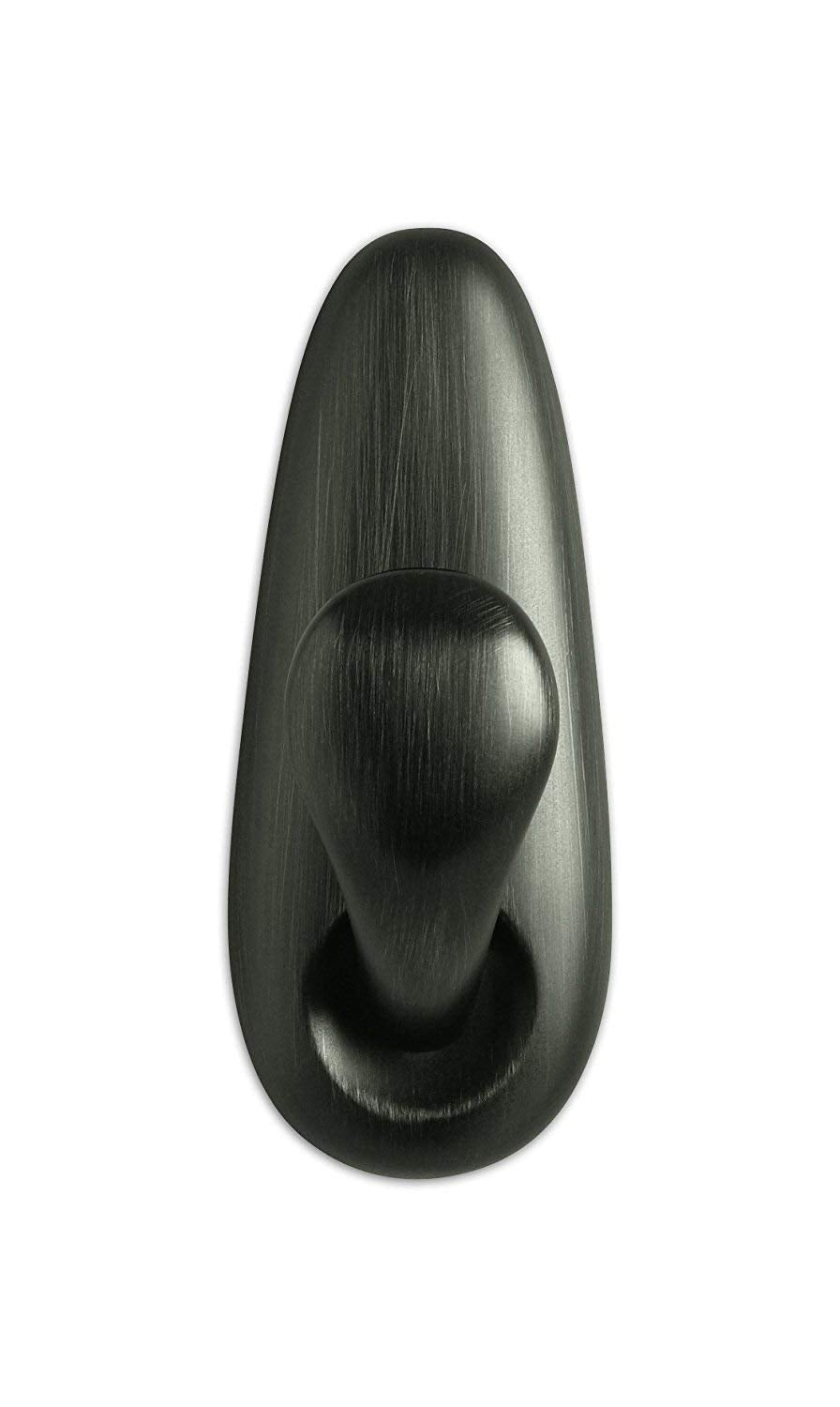 Command Forever Classic Metal Hook, Large, Oil Rubbed Bronze, 6-Hooks (FC13-ORB-2ES)