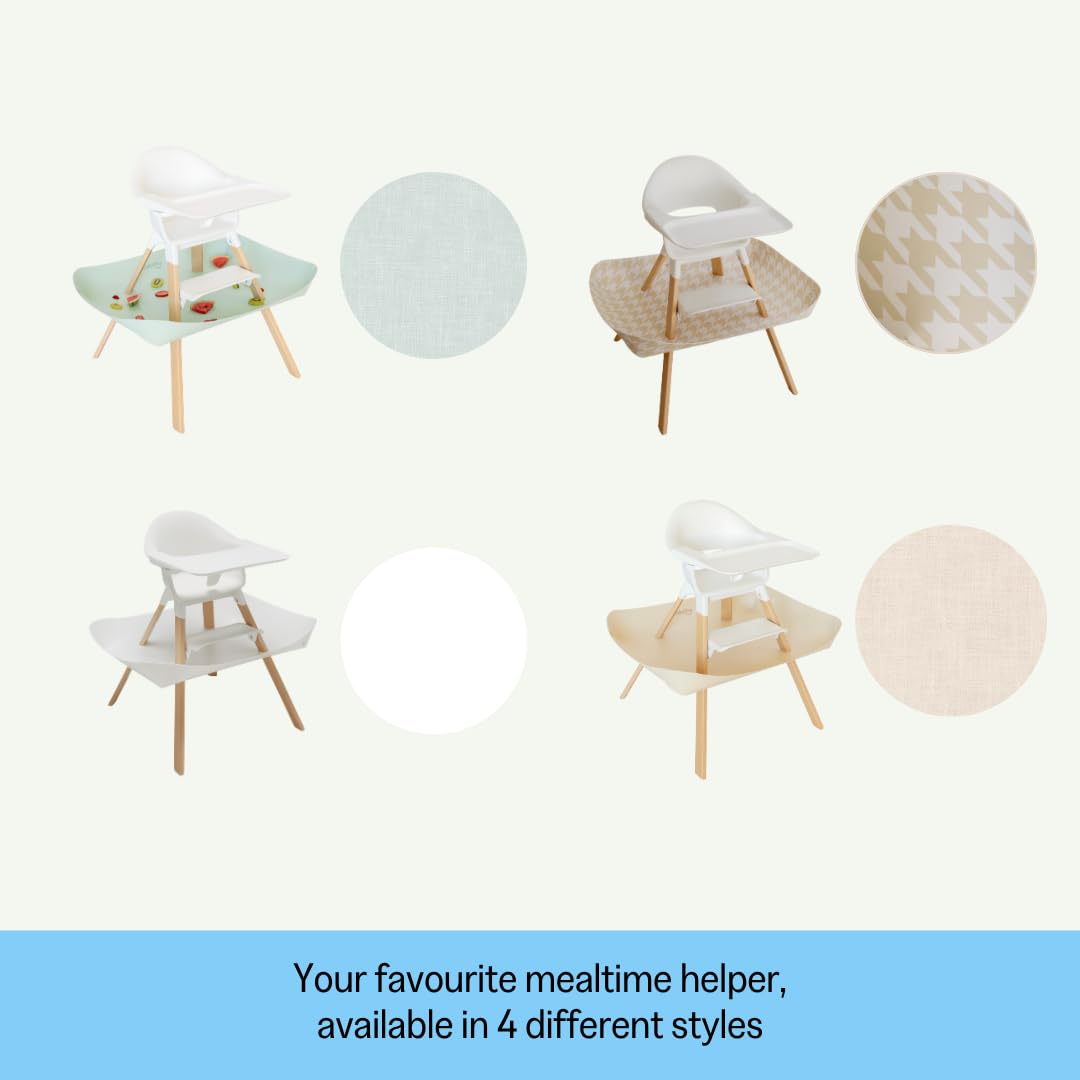 CATCHY - Colector de alimentos - Compatible con silla alta Stokke Clikk + otras 11 sillas altas - Trona alta se vende por separado - Alimentos para bebés y niños pequeños y atrapador de desorden