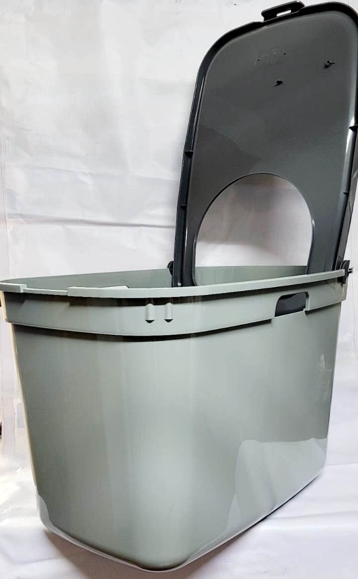 Arenero para Gato Moderna Products Verde Olivo Top Cat