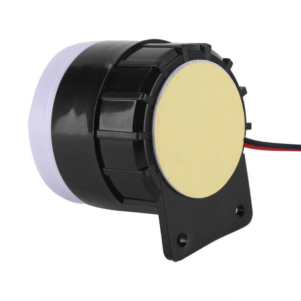 Hztyyier Sirena de Alarma DC 12V Mini Sirena por Cable de Alarma con Sonido de Seguridad para el hogar Kit de Alerta de bocina de 110dB al Aire Libre