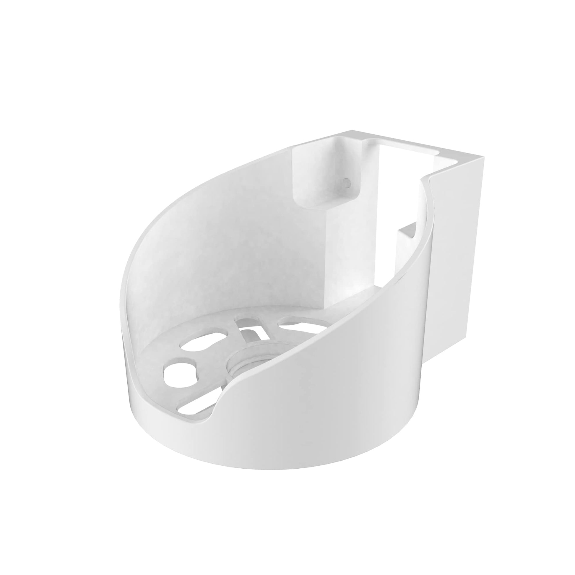 Estante de Pared SONGCHEER Blanco para Tp Link Deco X68 XE75 XE75 Pro AXE5400 WiFi Router Organizador de Cables