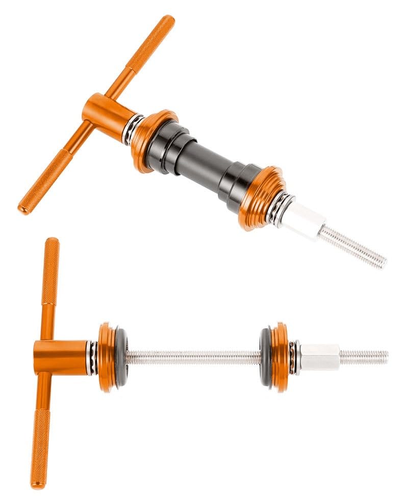 Herramienta de Prensa Enajucy Naranja para Auriculares de Bicicleta