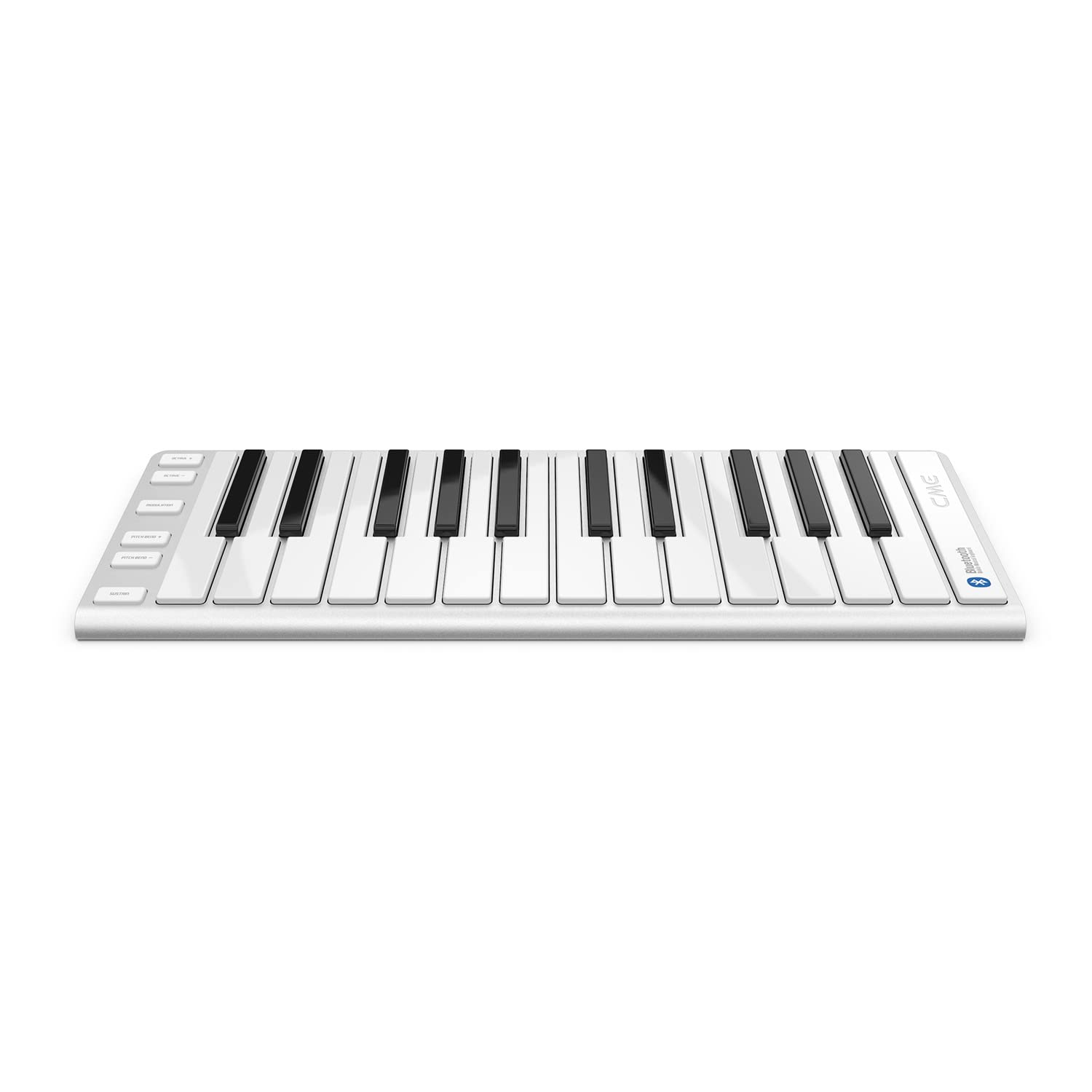 Xkey 25 Air - driver MIDI Bluetooth – Marco de aluminio ultrafino estilo Apple, teclado de alto rendimiento con latencia ultra baja, posttacto polifónico, simplemente emparejar y jugar