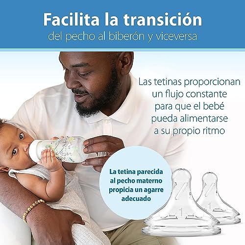 Biberón Anticólico Dr. Brown’s Natural Flow Ocean Decos 270 mL Edición Designer para Bebé