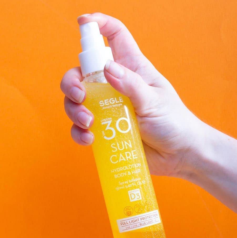 Hair Spray y Body Sun Care SPF30