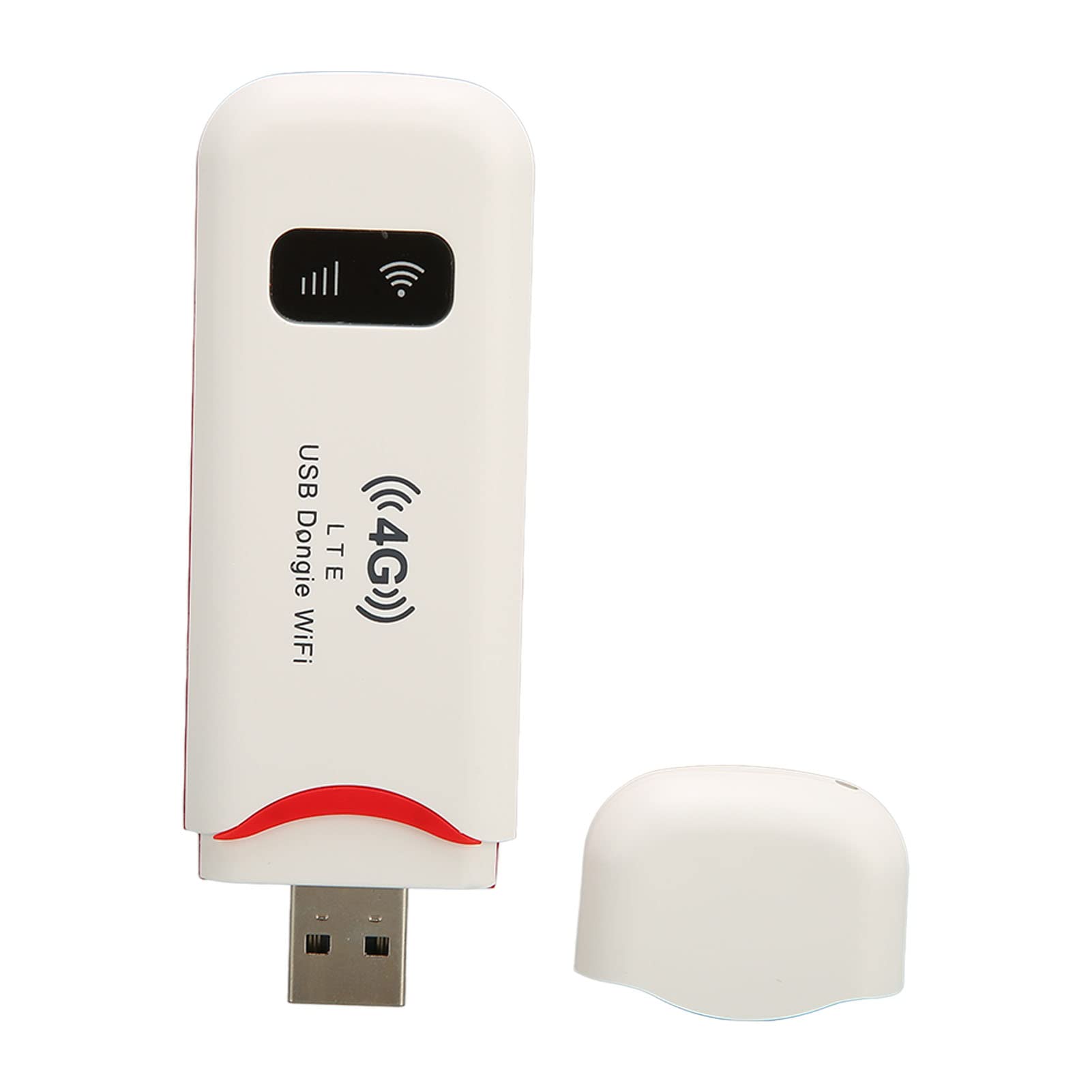 Enrutador WiFi Portátil Adaptador de Red USB 4G LTE con Ranura SIM WPA WPA2 para Viajes y Casa