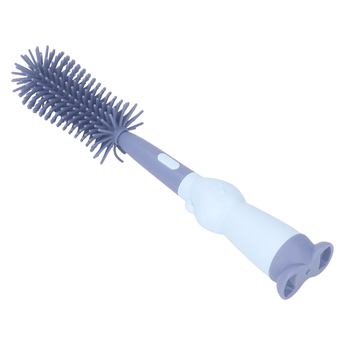 Limpiador de Escobillas para Biberones, Juego de Escobillas para Biberones para Niños Ampliamente Aplicable Limpiador de Pezones para Tetinas (Azul)