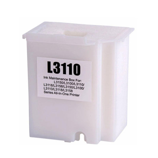Paquete de Almohadillas de Depósito de Tinta Absorbente para Caja de Mantenimiento Epson Blanca