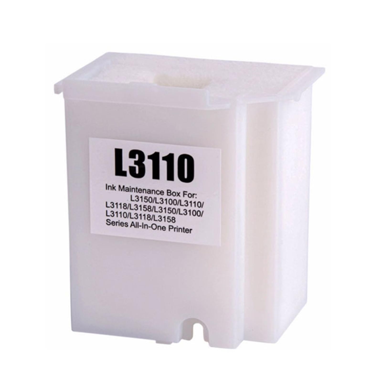 Paquete de Almohadillas de Depósito de Tinta Absorbente para Caja de Mantenimiento Epson Blanca