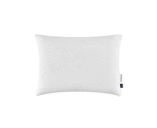 Luuna Almohada Ajustable Suave con Espuma de Memoria, Estándar 64 x 46 cm, Relleno 100% Memory Foam Triturado, Funda Lavable, Suavidad y Frescura Garantizada para tu Descanso, Hecho en México