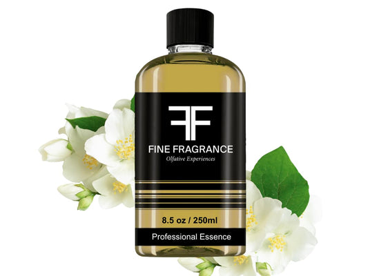 Fine Fragrance, Esencia para difusor aroma Jazmín, 250ml, ultra concentrada para uso exclusivo en difusores profesionales y aromaterapia
