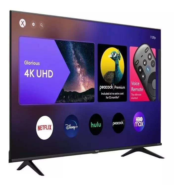 Hisense Pantalla Led 43 Smart TV A6GX Serie 4k Ultra HD Modelo 43A6GX3