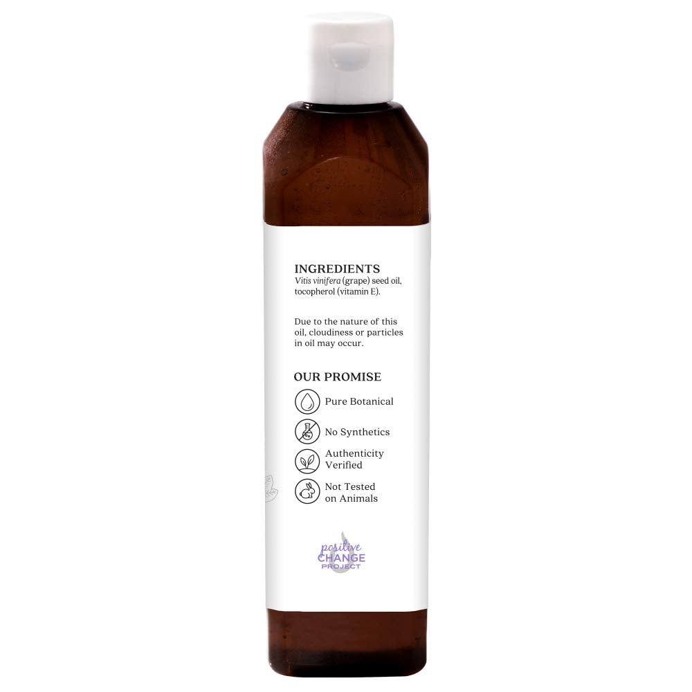 Aura Cacia Natural Skin Care Oil, Harmonizing Grapeseed with Vitamin E, 16 Fluid Ounce