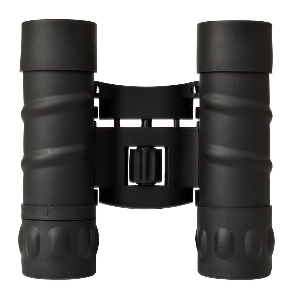 Binocular Compacto Wallis Negro Revestimiento Rubicon 10 x 25 mm