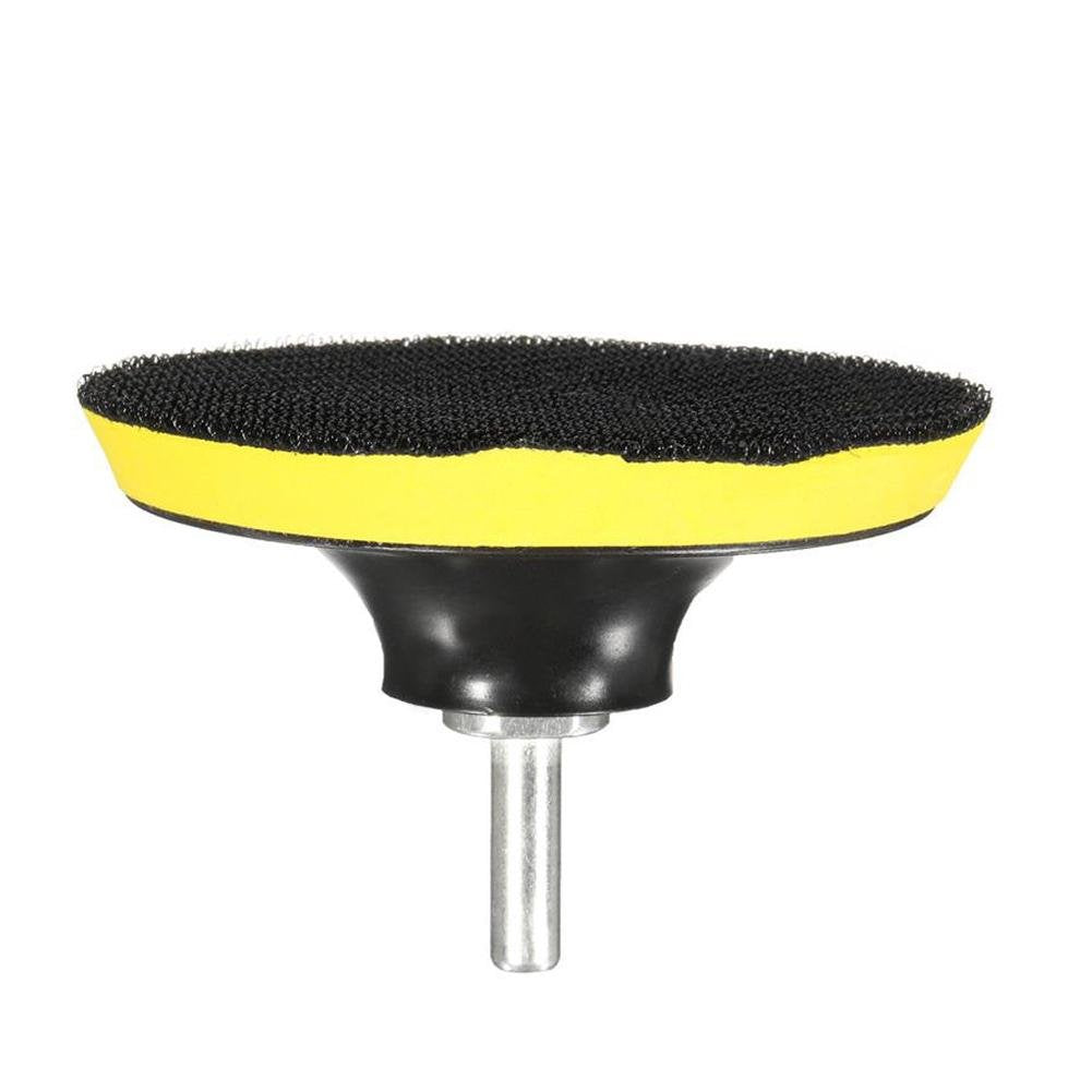 Kit de Almohadilla para Pulir y Encerar 11 Pcs + Adaptador de Taladro 7 Pulgadas