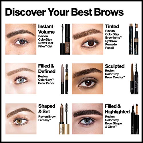 Revlon Colorstay brow filler and fiber tono medium brown Medium Brown