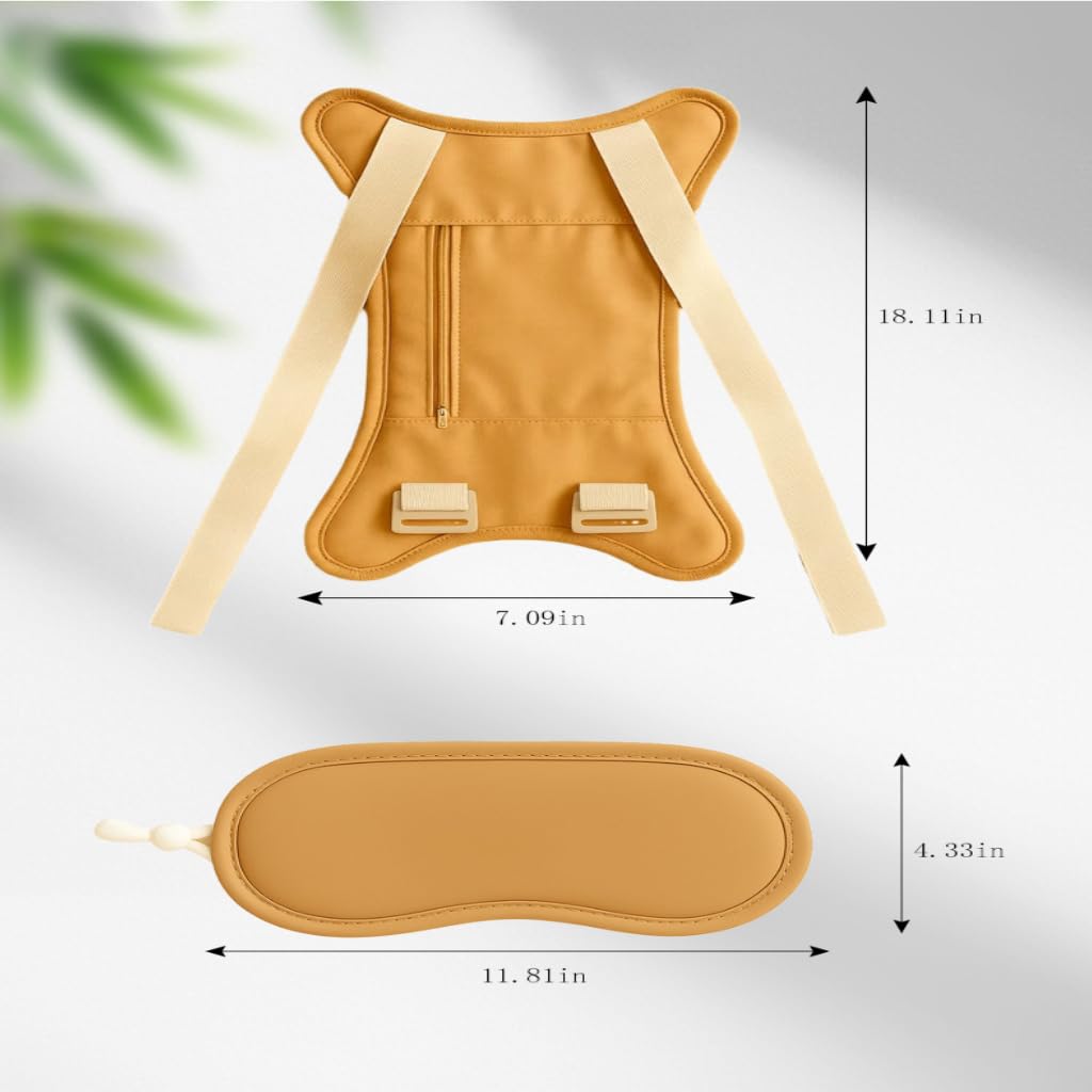 BESEFFIE Paquete de aceite de ricino orgánico - Kit de paquete de aceite de ricino para ombligo, algodón para desintoxicar el estómago, el hígado, el cuello, el abdomen y la cintura - Orgánico, prensa