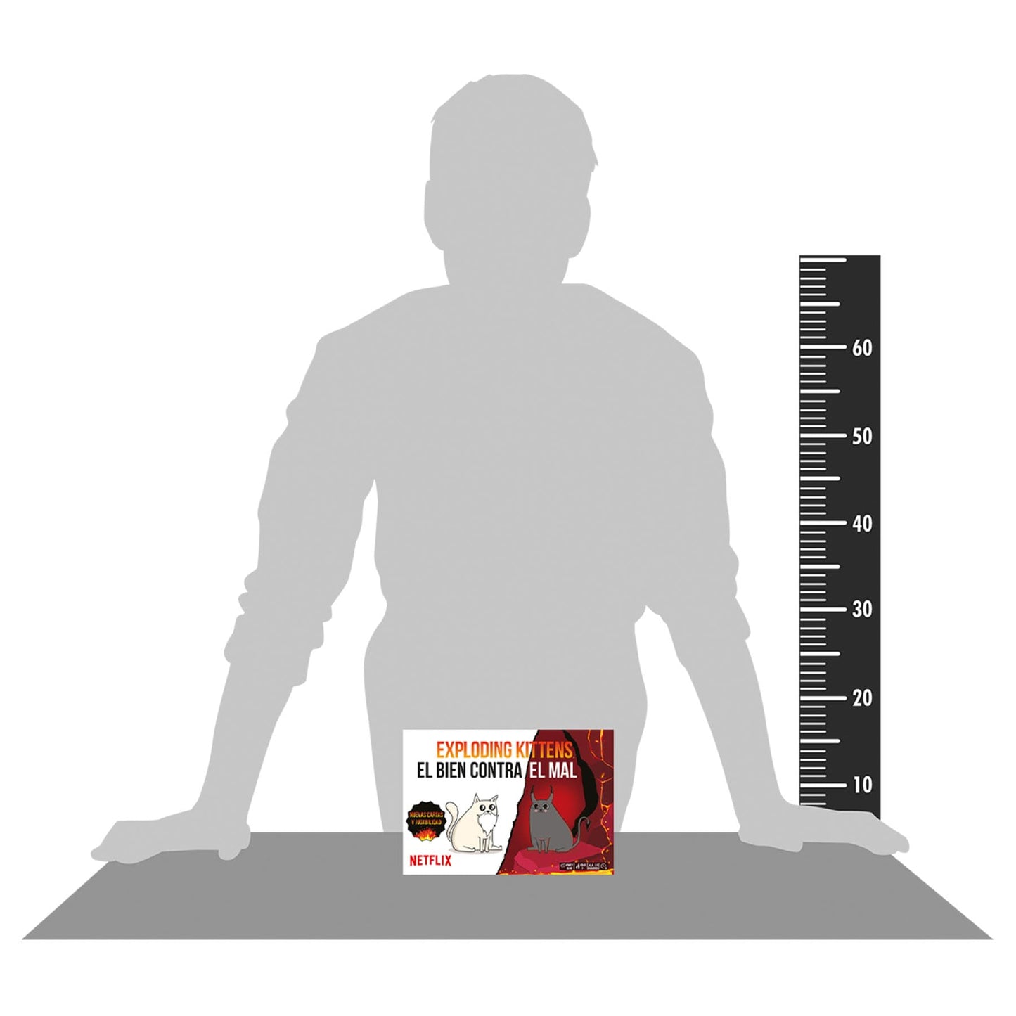 Exploding Kittens Bien Vs Mal - Gatos Explosivos en español/Edad Recomendada 7+/ Regalo para niños/para Todas Las Edades/Juego de Estrategia/Juego Tipo Party y Familiar