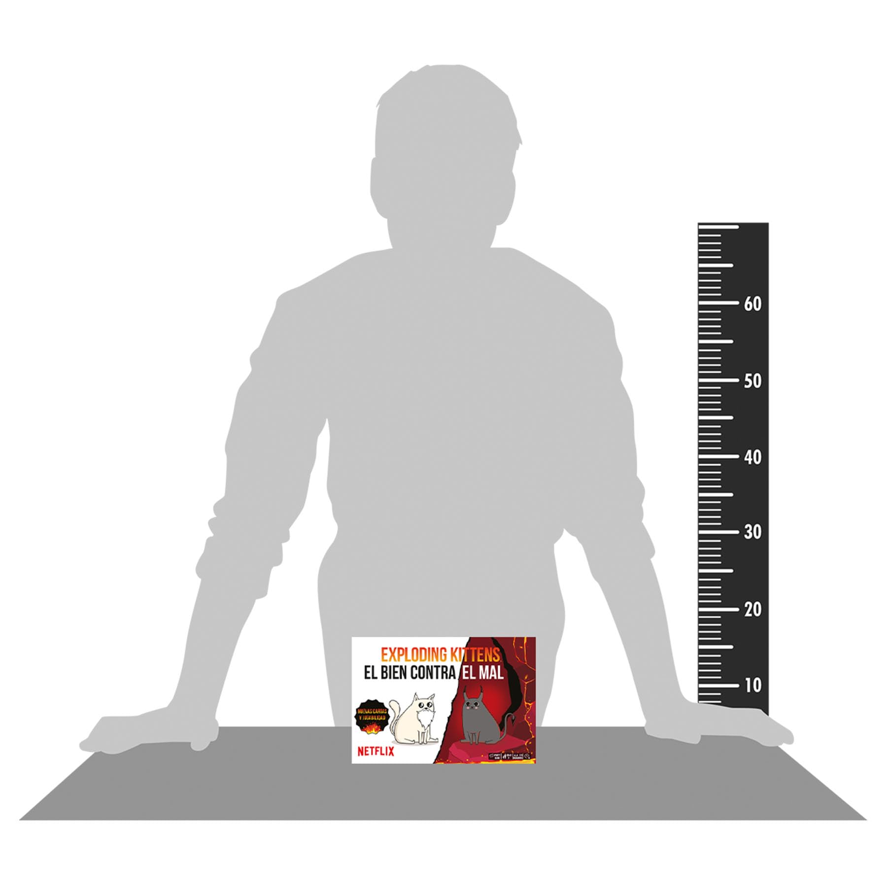 Exploding Kittens Bien Vs Mal - Gatos Explosivos en español/Edad Recomendada 7+/ Regalo para niños/para Todas Las Edades/Juego de Estrategia/Juego Tipo Party y Familiar