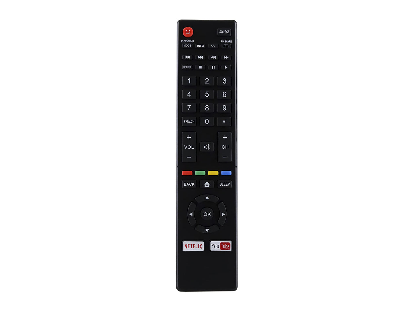 Control Remoto Sanyo Pantalla Smart TV Youtube