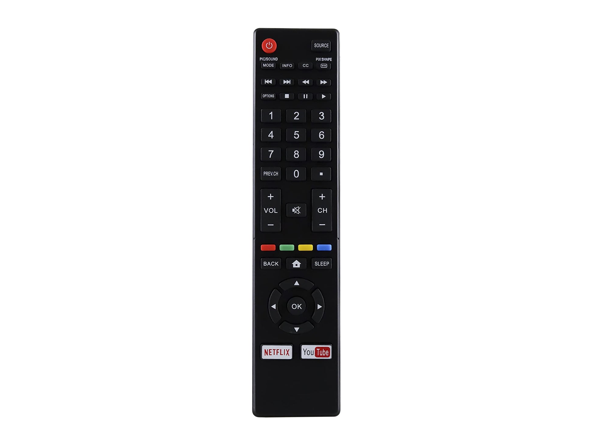 Control Remoto Sanyo Pantalla Smart TV Youtube
