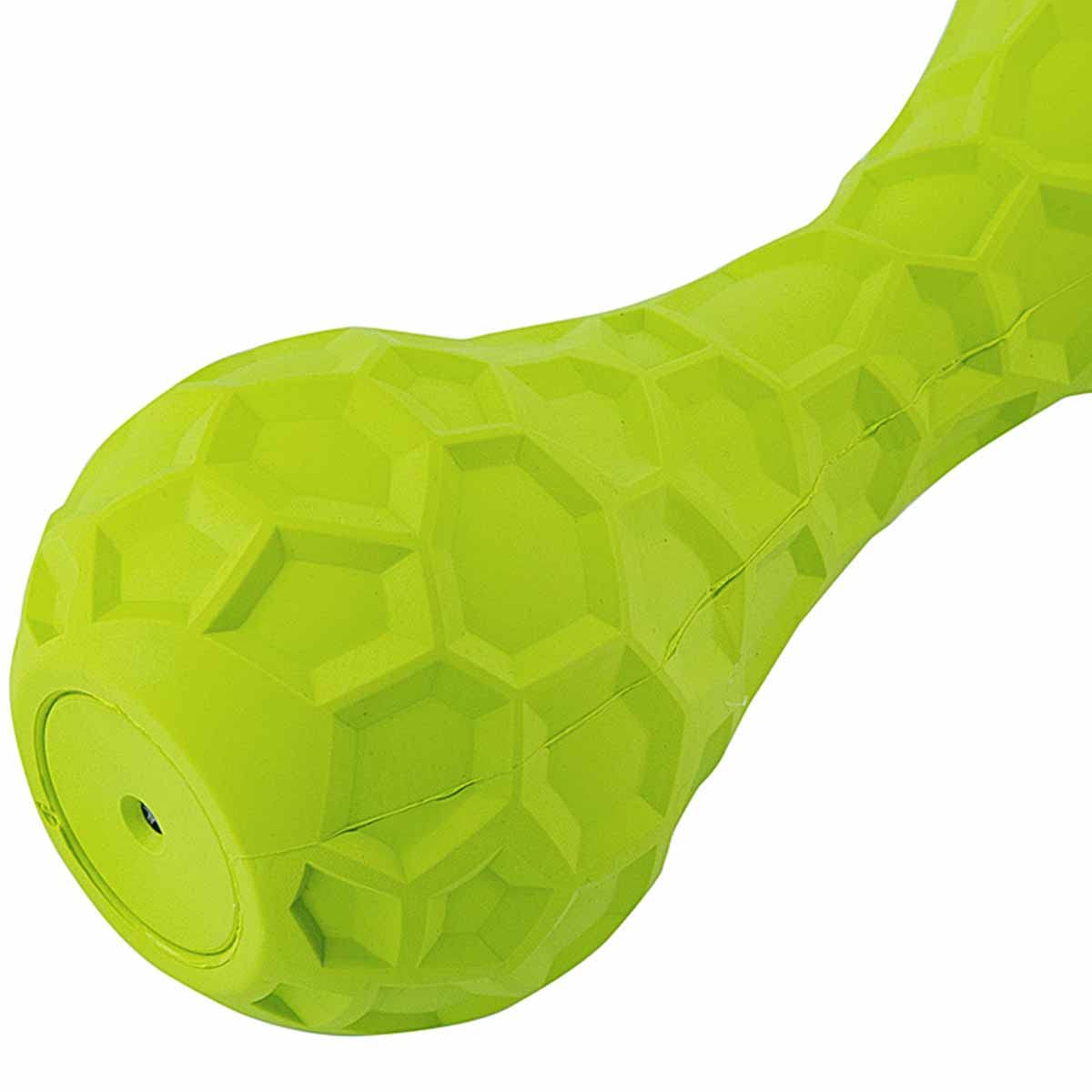 Juguete para Perro con Sonido al Morder, Diseño de Pesa, Super Resistente para Uso Rudo,