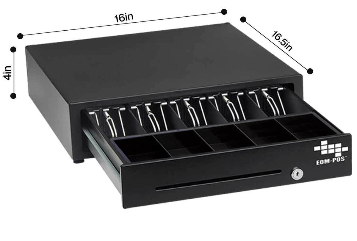 Paquete de Hardware POS Compatible con Cuadros Impresora de Recibos Térmicos y Cajón
