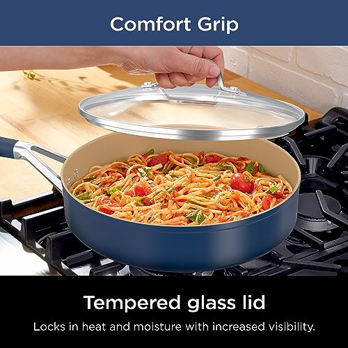Juego de Utensilios de Cocina Ninja Cerámica Larga Duración para Horno y Lavaplatos