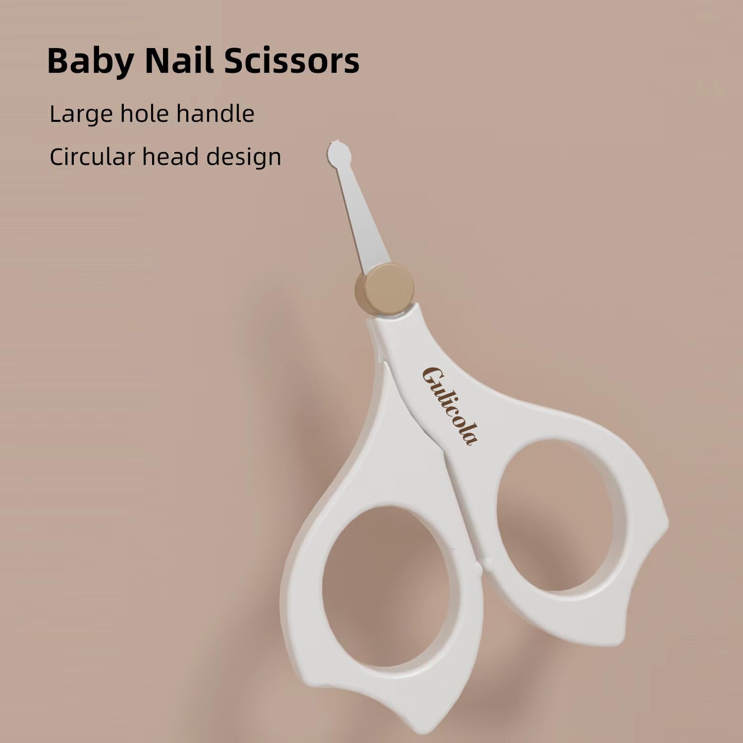Gulicola - Kit de uñas para recién nacido, 4 en 1