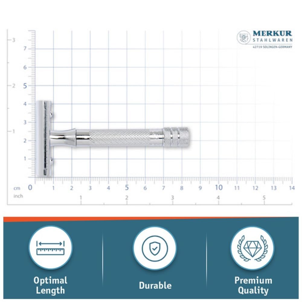 Merkur Classic Straight Safety Rasuradora