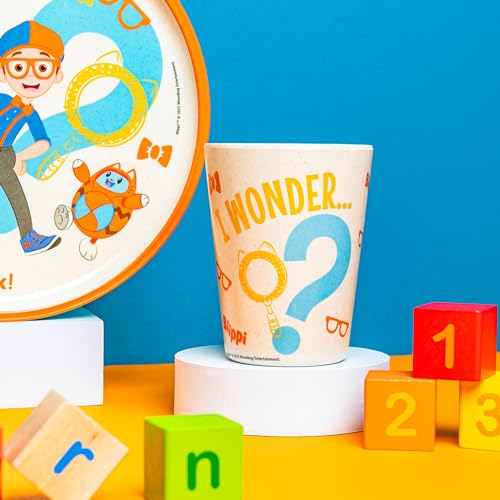 Juego de Vajilla Zak Designs Blippi Bambú Melamina Duradero para Niños