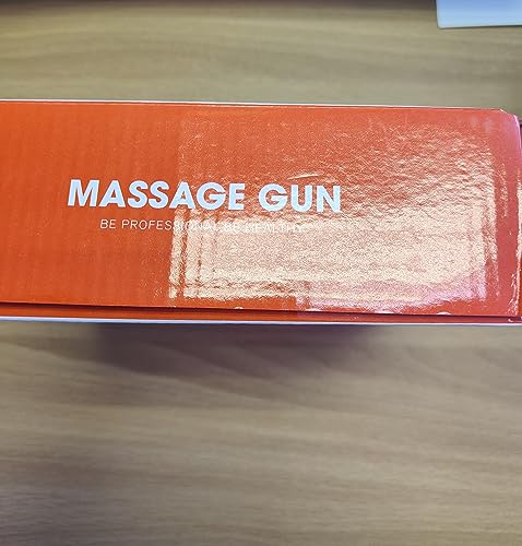 Pistola de Masaje, Mini Pistola de Masaje Muscular, Masajeador Portatil Muscular Masajeador de Tejido Profundo Massage Gun Portátil 4 Cabezales de Masaje para Relajar Los Músculos Aliviar el Dolor(Black)