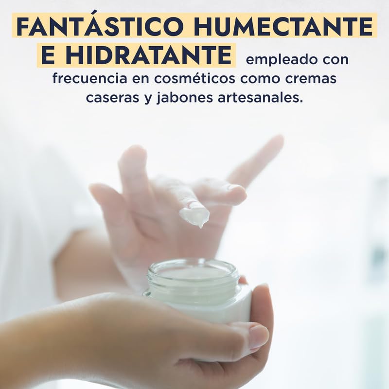 Hebbe Ácido Esteárico 1 Kg | Espesante Y Emulsionante Vegetal | Textura Sedosa | Soluble En Grasas | Cosmética Natural