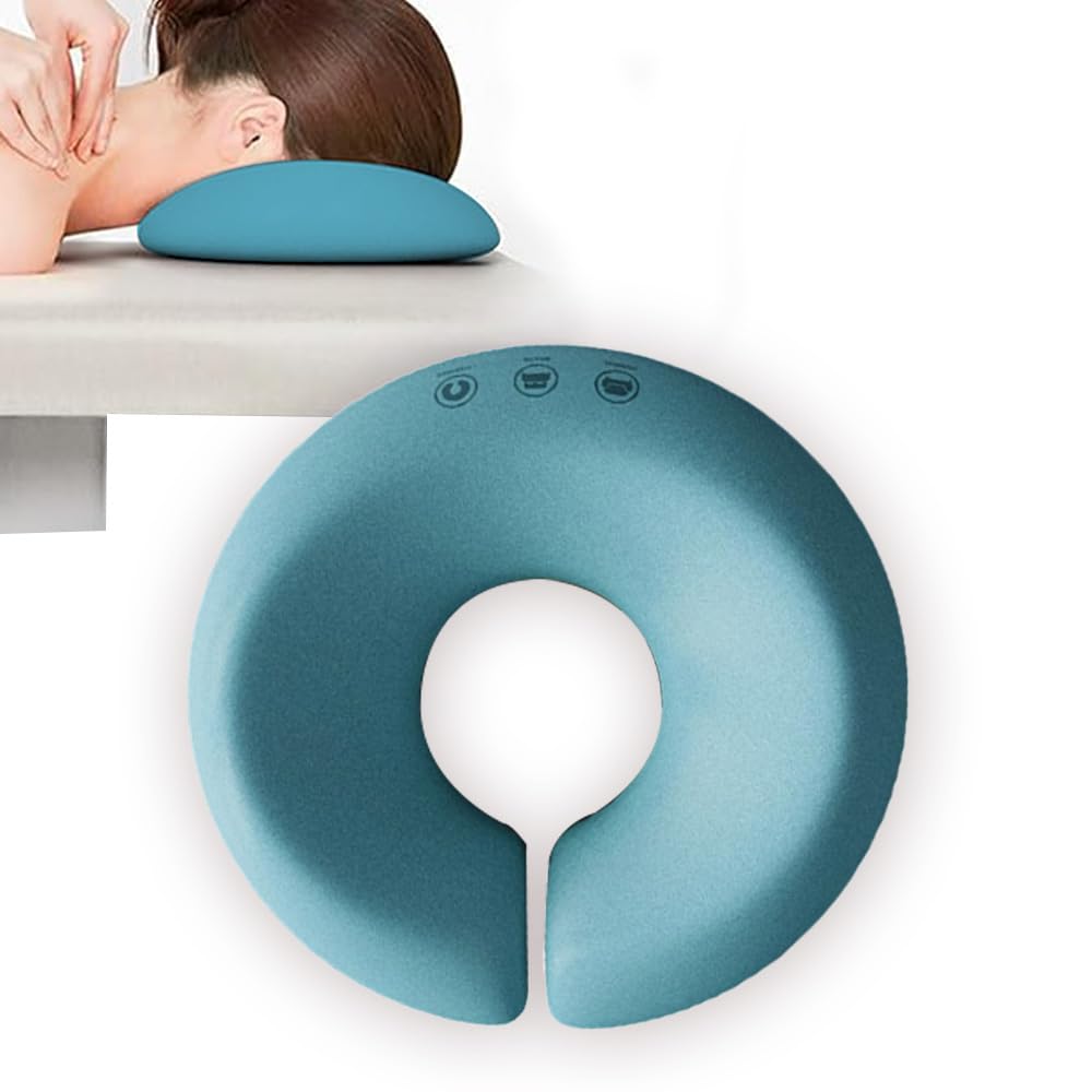 Almohada de Masaje Facial Ouliget Azul de Espuma Viscoelástica para SPA
