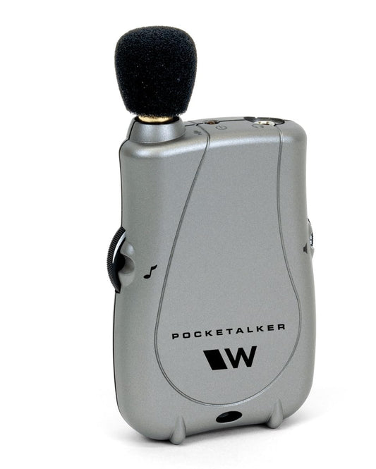 Sistema Amplificador Williams Sound PockeTalker Ultra 200 Horas de Batería con Control de Tono y Volumen Ajustable
