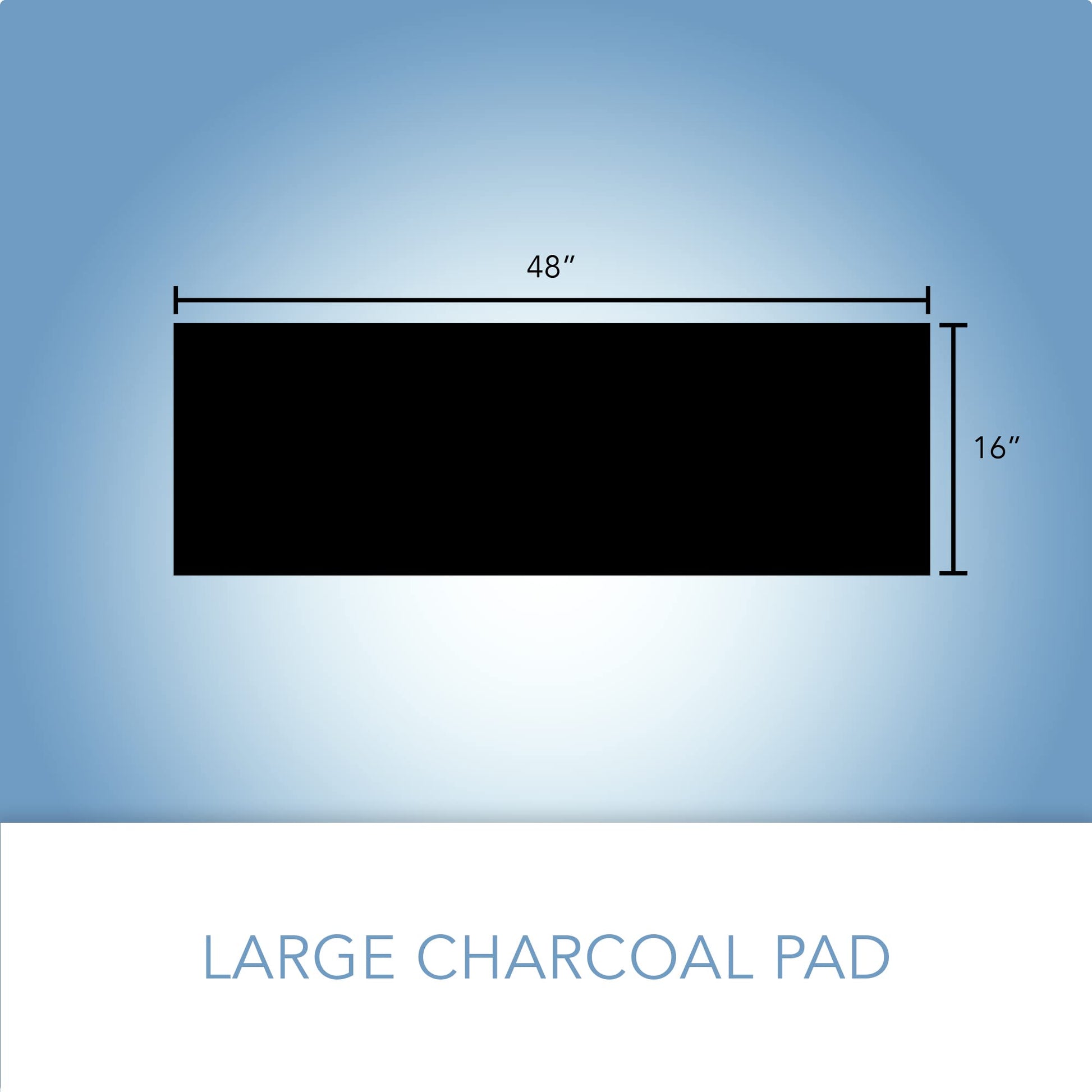 CFS - Prefiltro de carbono 38002, prefiltro de carbón activado, 16 x 48 pulgadas para cortar hojas (1 paquete)