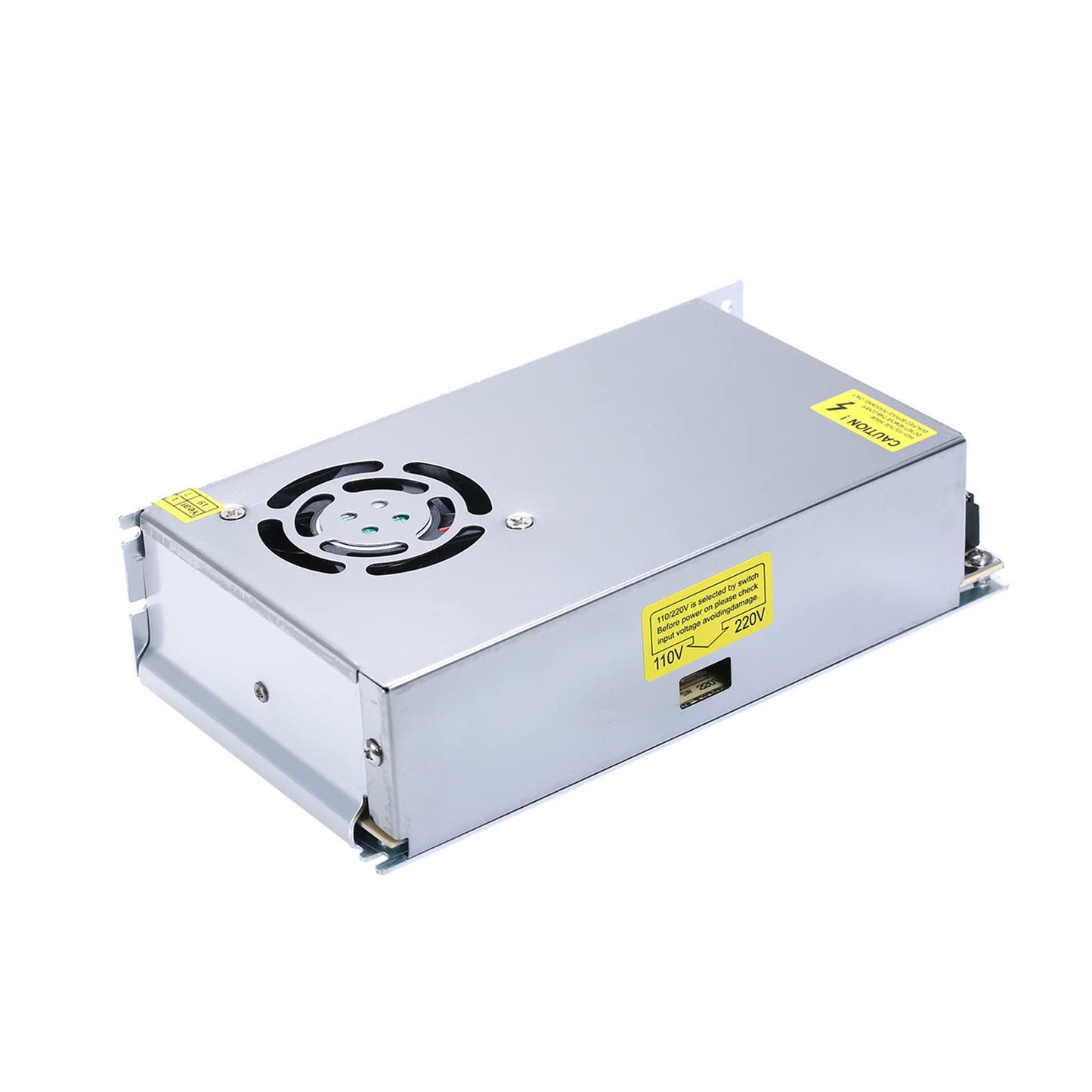 Yasoca - Fuente de alimentación de 12 V 20 A, adaptador universal de transformador de conmutación regulado para tira de luces LED, cámara CCTV y proyecto de computadora con convertidor de CA 110-240 V